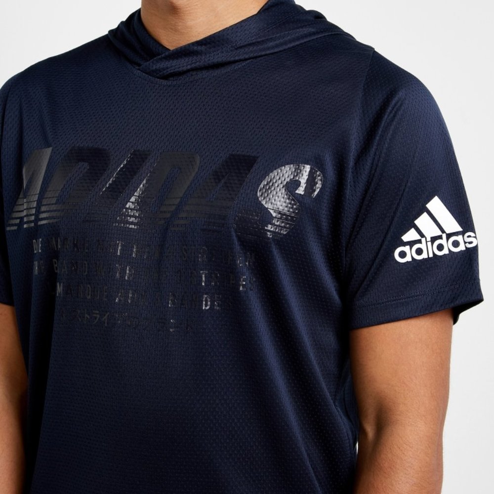 Adidas Daily Hoody Tee Short Sleeve